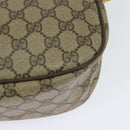 GUCCI GG Supreme Web Sherry Line Bag PVC Beige Gold 89 02 032 Auth bs27894-16