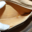 GUCCI GG Supreme Web Sherry Line Bag PVC Beige Gold 89 02 032 Auth bs27894-11