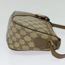 GUCCI GG Supreme Web Sherry Line Bag PVC Beige Gold 89 02 032 Auth bs27894-4