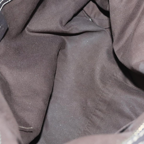 GUCCI GG Crystal Hand Bag Coated Canvas Beige Gold 223962 Auth bs27902