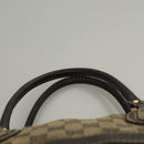 GUCCI GG Crystal Hand Bag Coated Canvas Beige Gold 223962 Auth bs27902-8