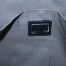 FENDI Zucchino Canvas Tote Bag Black Silver Auth bs27913-17