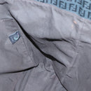 FENDI Zucchino Canvas Tote Bag Black Silver Auth bs27913-19