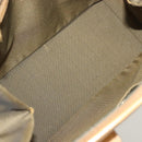 FENDI Zucca Canvas Hand Bag 2way Brown Black Auth bs27918-11