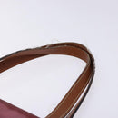 GUCCI GG Canvas Tote Bag Nylon Pink Silver 282439 Auth bs27919-8