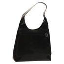 GUCCI Shoulder Bag Enamel Black Silver 002 1705 0424 Auth bs27922-1