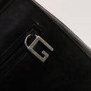 GUCCI Shoulder Bag Enamel Black Silver 002 1705 0424 Auth bs27922-9