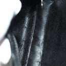 GUCCI Shoulder Bag Enamel Black Silver 002 1705 0424 Auth bs27922-10