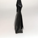 GUCCI Shoulder Bag Enamel Black Silver 002 1705 0424 Auth bs27922-4