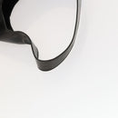 GUCCI Shoulder Bag Enamel Black Silver 002 1705 0424 Auth bs27922-7