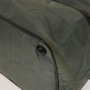 PRADA Sports Boston Bag Nylon Gray Silver Auth bs27925-15