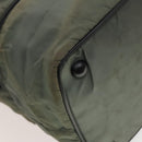 PRADA Sports Boston Bag Nylon Gray Silver Auth bs27925-17