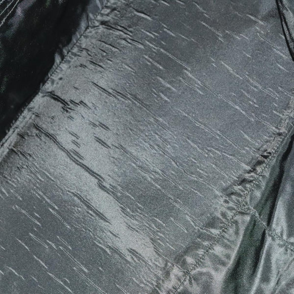 PRADA Sports Boston Bag Nylon Gray Silver Auth bs27925