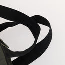 PRADA Sports Boston Bag Nylon Gray Silver Auth bs27925-14