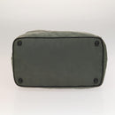 PRADA Sports Boston Bag Nylon Gray Silver Auth bs27925-5