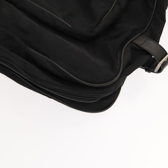 PRADA Garment Cover Nylon Black Auth bs27926