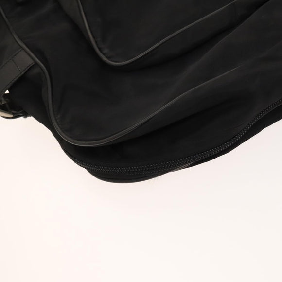 PRADA Garment Cover Nylon Black Auth bs27926