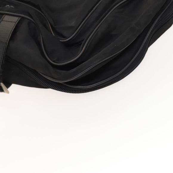 PRADA Garment Cover Nylon Black Auth bs27926
