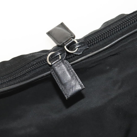 PRADA Garment Cover Nylon Black Auth bs27926