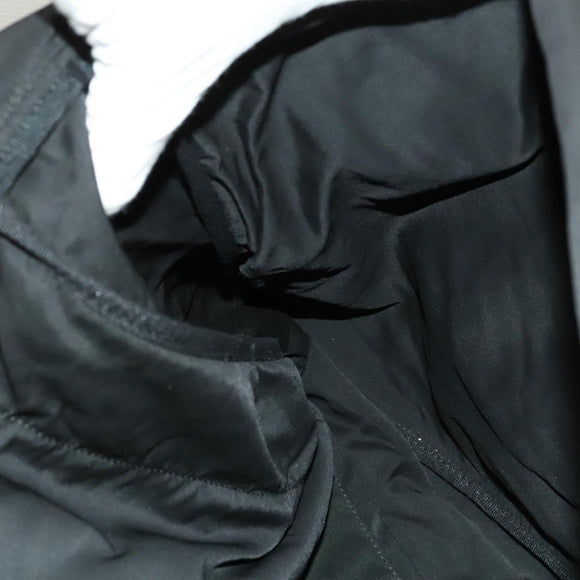 PRADA Garment Cover Nylon Black Auth bs27926