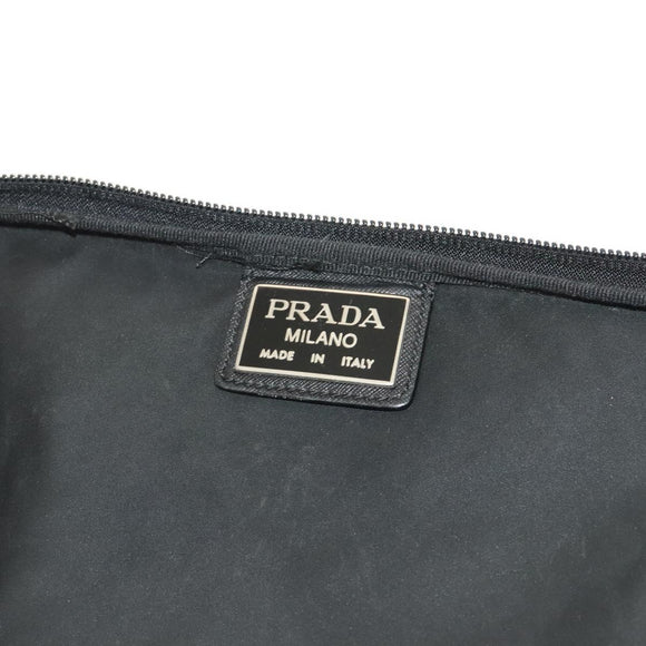 PRADA Garment Cover Nylon Black Auth bs27926
