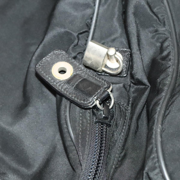 PRADA Garment Cover Nylon Black Auth bs27926