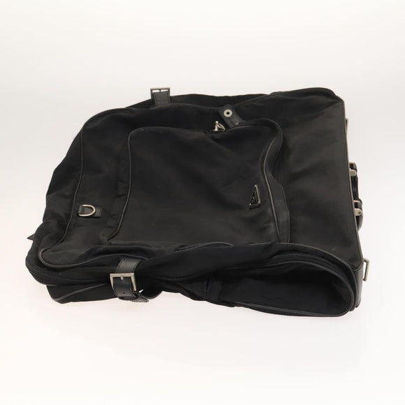 PRADA Garment Cover Nylon Black Auth bs27926