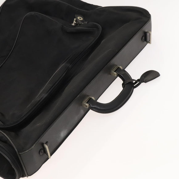 PRADA Garment Cover Nylon Black Auth bs27926