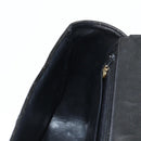 CHANEL Matelasse 30 Chain Shoulder Bag Enamel Black Gold CC Auth bs27942-26