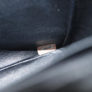 CHANEL Matelasse 30 Chain Shoulder Bag Enamel Black Gold CC Auth bs27942-12