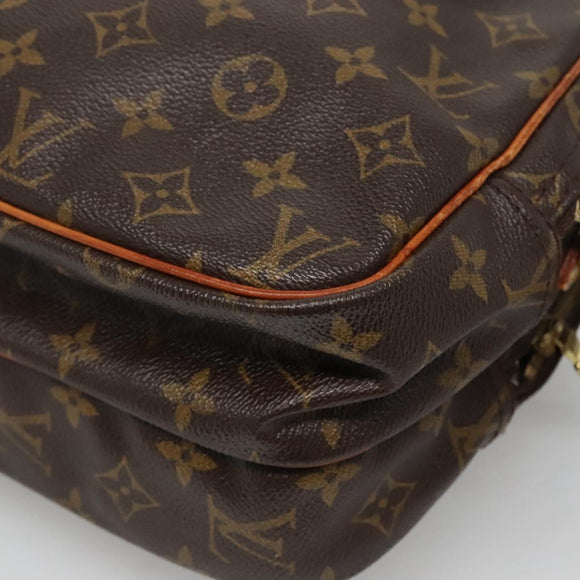 LOUIS VUITTON Monogram Reporter PM Shoulder Bag M45254 LV Auth bs27949