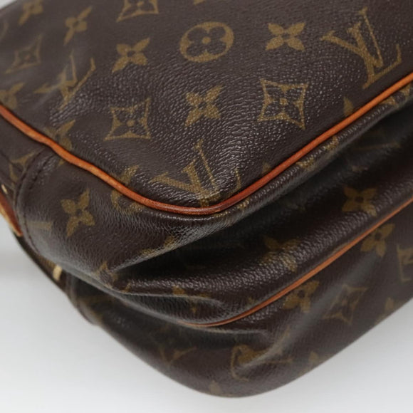 LOUIS VUITTON Monogram Reporter PM Shoulder Bag M45254 LV Auth bs27949