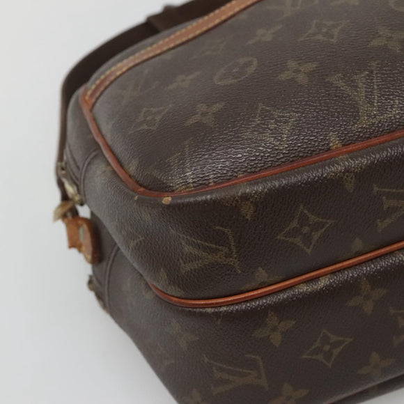 LOUIS VUITTON Monogram Reporter PM Shoulder Bag M45254 LV Auth bs27951
