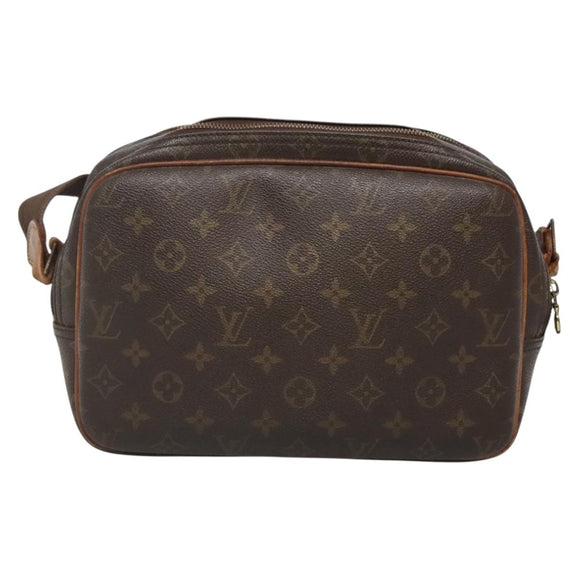 LOUIS VUITTON Monogram Reporter PM Shoulder Bag M45254 LV Auth bs27951