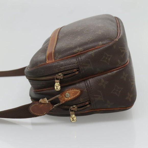 LOUIS VUITTON Monogram Reporter PM Shoulder Bag M45254 LV Auth bs27951