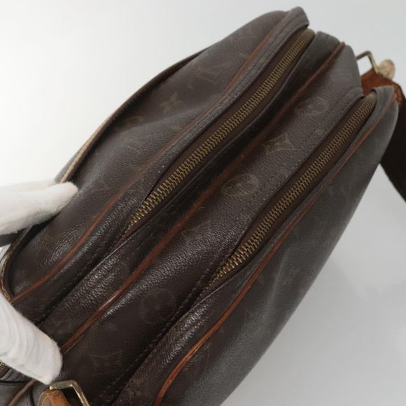 LOUIS VUITTON Monogram Reporter PM Shoulder Bag M45254 LV Auth bs27951