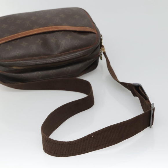 LOUIS VUITTON Monogram Reporter PM Shoulder Bag M45254 LV Auth bs27951