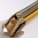 LOUIS VUITTON Monogram Vernis Motto Accessory Pouch Gris M91030 LV Auth bs27961-8