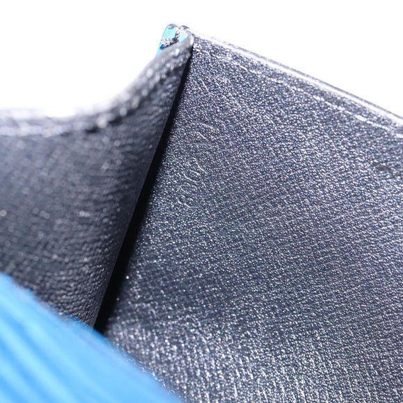 LOUIS VUITTON Epi Art Deco Clutch Bag Blue M52635 LV Auth bs27963