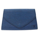LOUIS VUITTON Epi Art Deco Clutch Bag Blue M52635 LV Auth bs27963-13