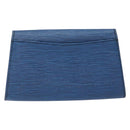 LOUIS VUITTON Epi Art Deco Clutch Bag Blue M52635 LV Auth bs27963-2