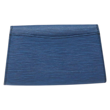 LOUIS VUITTON Epi Art Deco Clutch Bag Blue M52635 LV Auth bs27963 - 0