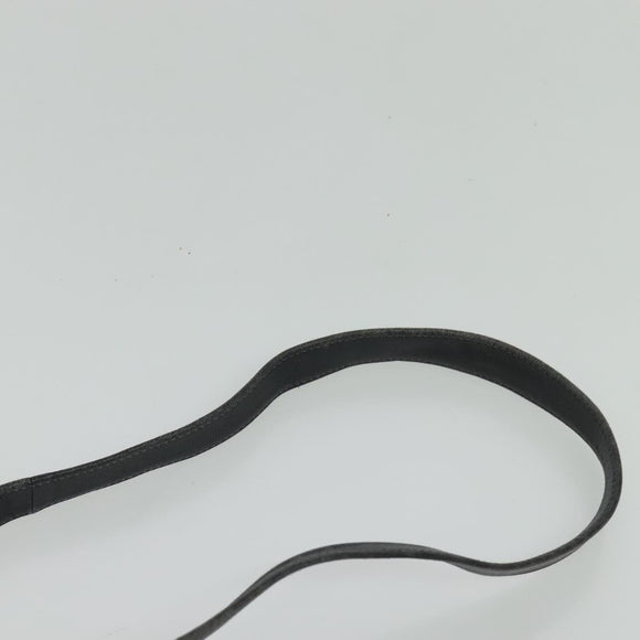 BALLY Hand Bag Leather 2way Gray Gold Auth bs27967