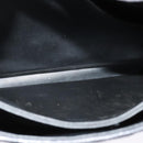 BALLY Hand Bag Leather 2way Gray Gold Auth bs27967-12