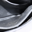 BALLY Hand Bag Leather 2way Gray Gold Auth bs27967-20