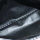 BALLY Hand Bag Leather 2way Gray Gold Auth bs27967-22