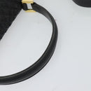 BALLY Hand Bag Leather 2way Gray Gold Auth bs27967-7