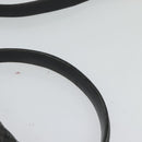 BALLY Hand Bag Leather 2way Gray Gold Auth bs27967-14