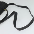 BALLY Hand Bag Leather 2way Gray Gold Auth bs27967-8