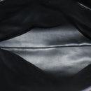 BALLY Hand Bag Leather 2way Gray Gold Auth bs27969-11